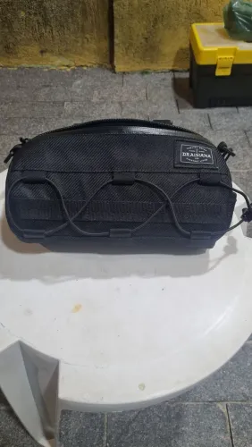 ?Bolsa de Guidão Draisiana 3,4L - Semi Nova (Impecável)