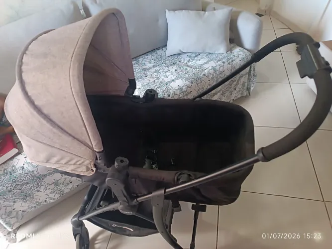 Carrinho de bebe Moisés Burigotto convert