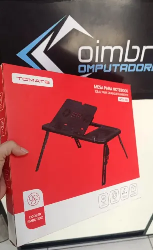 Mesa para Notebook com Cooler MTN-888 - Tomate Home Office - Coimbra Computadores Entrega