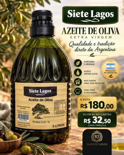 Azeite Oliva extra virgem Siete Lagos