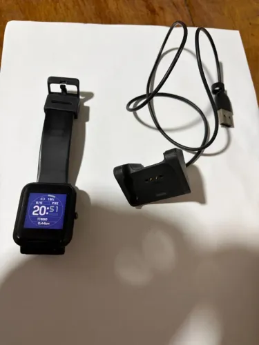 Relogio Smartwatch Amazfit Bip A1915 Preto Inteligente (Usado)