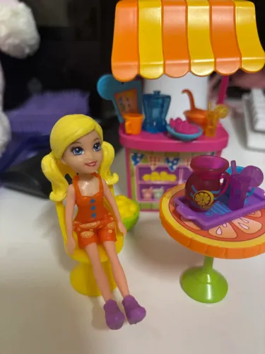 Kit barraca de limonada completo polly pocket
