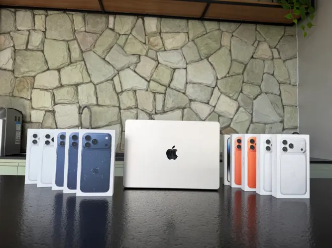 iPhone 17 pro Max 256, silver e azul , lacrado com garantia de um ano