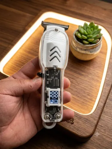 Máquina Cabelo Profissional Barba Recarregável Masculino