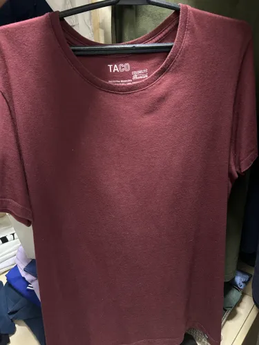 Camisa M vermelha premium fit