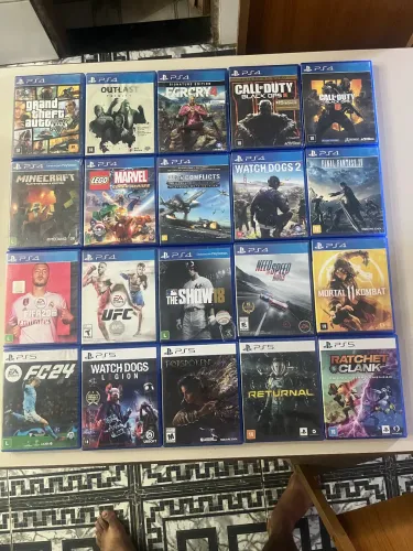 Jogos de Ps4 e Ps5