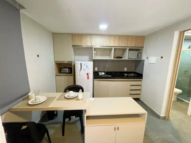 Flat mobiliado no Meireles