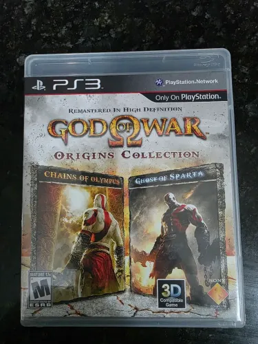 JOGO GOD OF WAR ORIGINS COLLECTION PERFEITO MÍDIA COM MANUAL