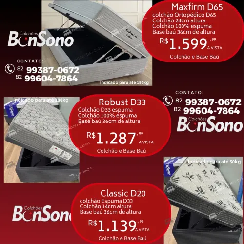 Cama baú solteiro Bonsono base bau e colchão pronta entrega consulte  solteiro ao king 