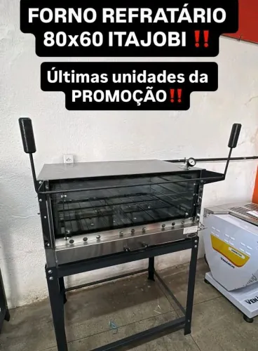 Forno Refratário 80x60 Itajubi