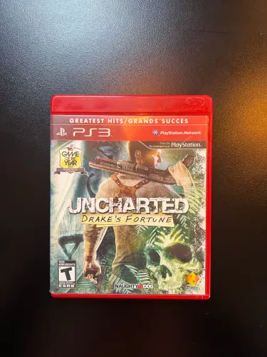 Jogo Uncharted 1 Drakes Fortune PS3 Original Mídia Física
