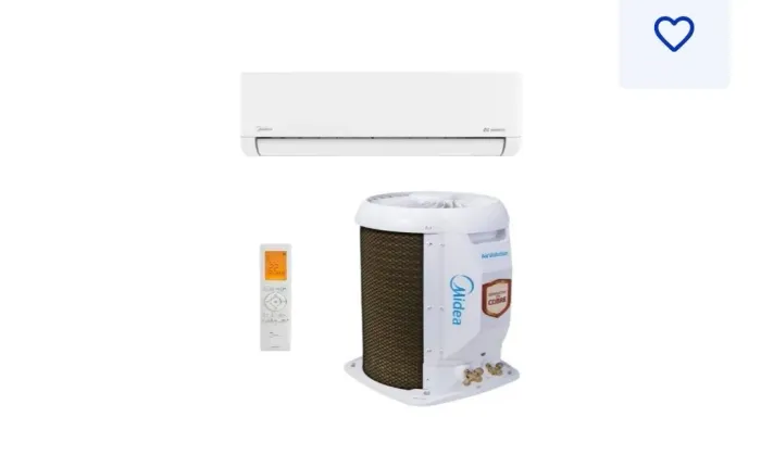 AR CONDICIONADO INVERTER 9000 btus MIDEA