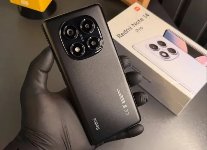 Redmi Note 14 Pro 5G NFC 512/12 Versão Global Preto Lacrado 