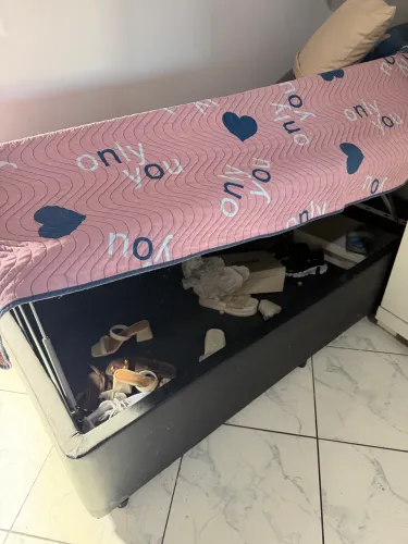 BAÚ BOX + COLCHÃO