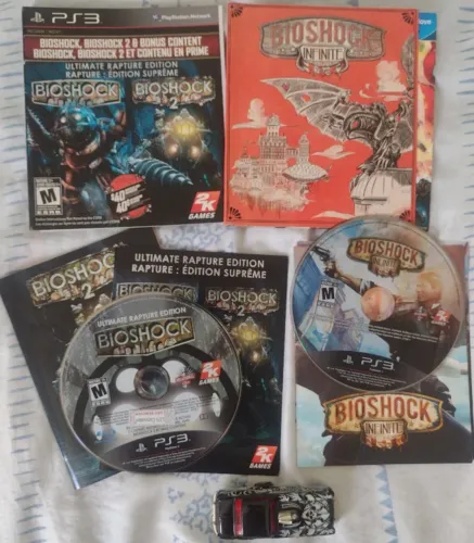PS3 Bioshock 1 + 2 + Infinite