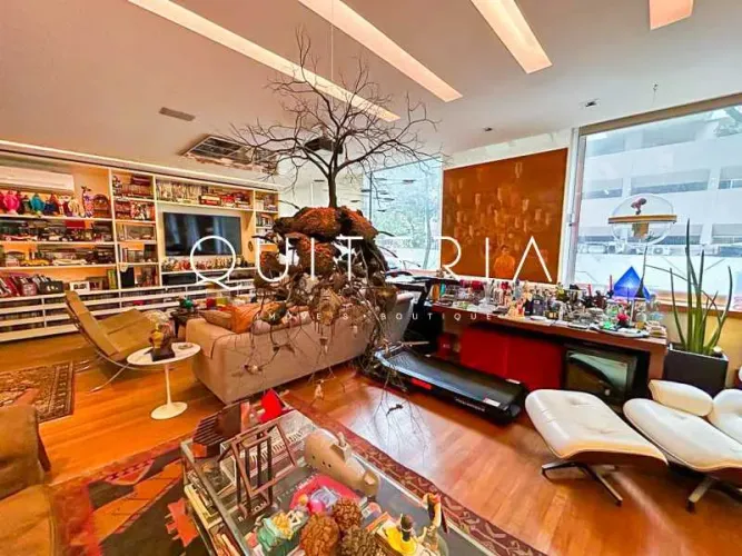 Luxuoso apartamento de 3 quartos no quadrilátero de Ipanema.