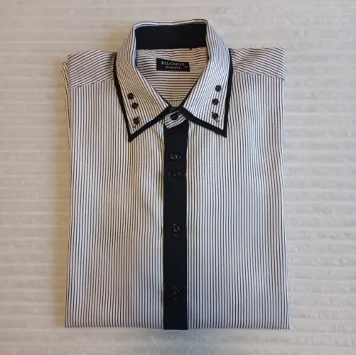 Camisa social manga longa n. 42 slim fit