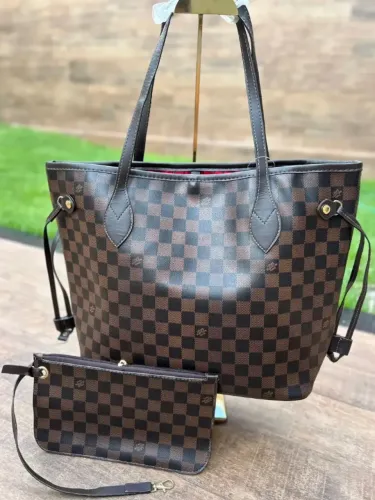 Bolsa Louis Vuitton Never Full Media Premium Importada - Confecção Luxo