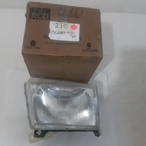 Farol Dianteiro Direito Escort 83 a 86  novo Marca RCD Cod RC210