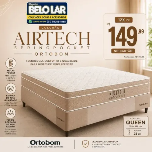 Cama Queen Ortobom