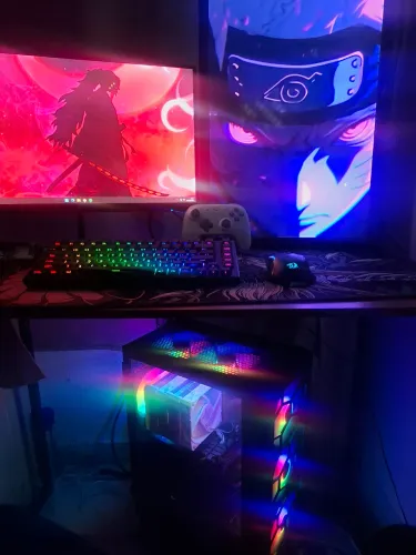 Setup Gamer Completo Dual Monitor | GTX 1060 6GB + Ryzen 5 + 16GB + Periféricos