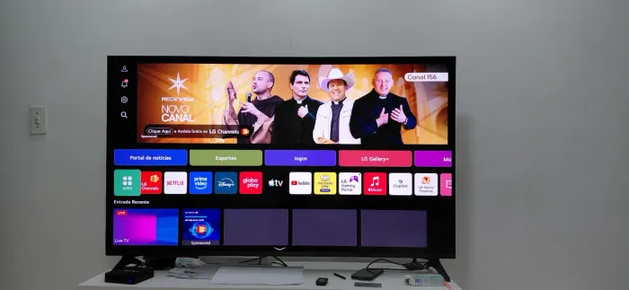 Smartv LG 55" qned