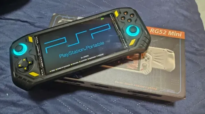 Video Game Portátil RG52 Mini Novo