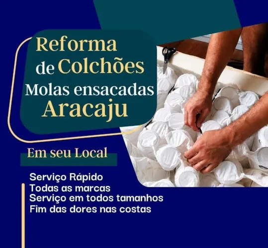 Reforma de colchões de molas ensacadas