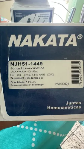 Par Da Junta Homocinetica linha fiat