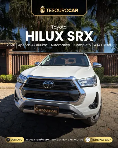 Toyota Hilux CD SRX 4X4 2.8 TDI 16V Diesel Aut. 2024