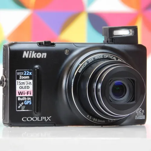Câmera Nikon Coolpix S9500 18 megapixels