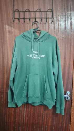 moletom vans off the wall verde também M