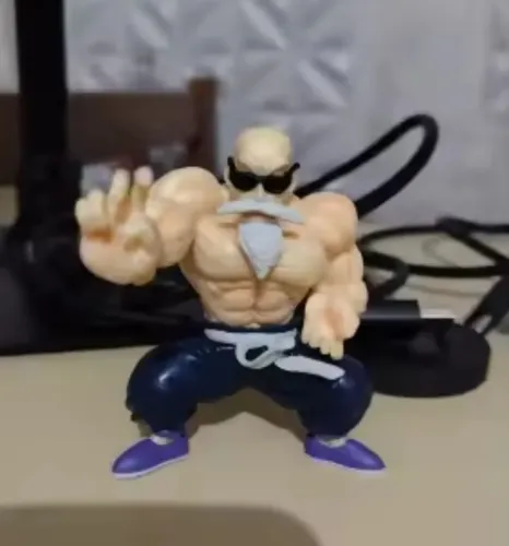 Boneco estatueta Anime Dragon Ball z Mestre kame