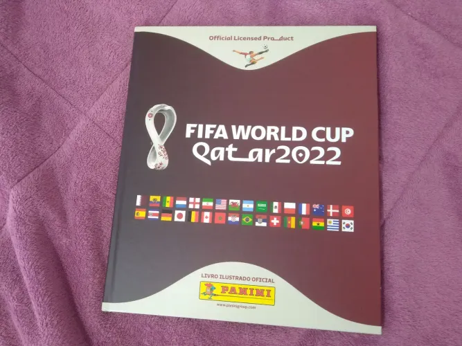 Álbum Copa do Mundo 2022 Panini Capa Dura