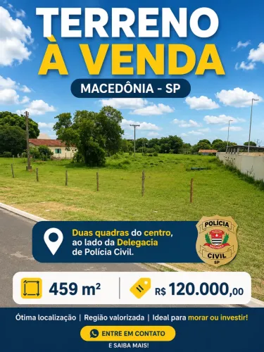 Terreno 459 m²