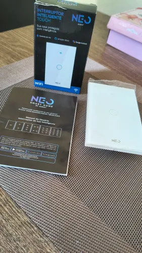 Interruptor Inteligente Touch - Neo Avant Wi-fi , Alexa, Google