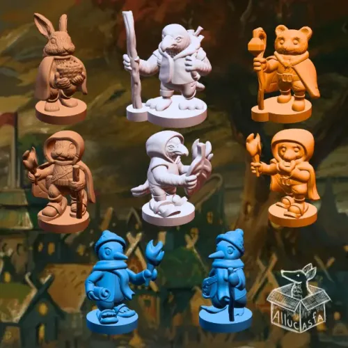 Coleção miniatura: Everdell Silverfrost