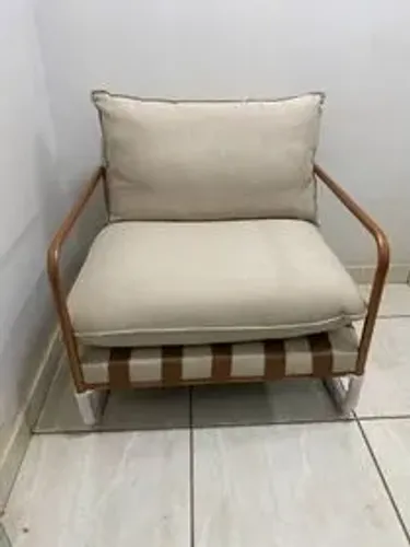 Poltrona em Linho - Entregamos!!