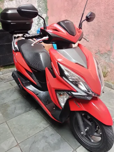 Moto Honda Elite 125 - Vermelha - 2021/22