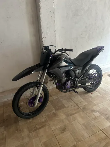 bros 160 2018, montada pra trilha 