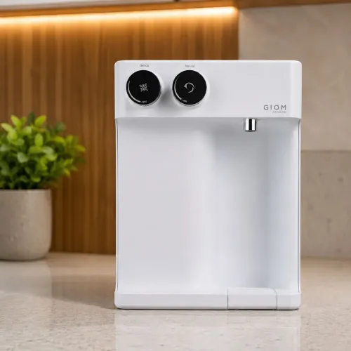 Purificador de Água Giom Gelada e Natural - Refrigerado, Compacto e Econômico