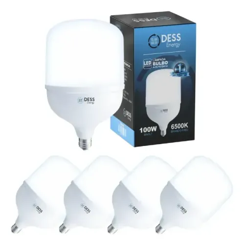 Lâmpadas 100w Bulbo Branco Frio Alta Potência Bivolt