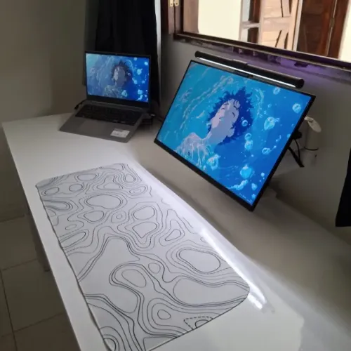 Mousepad Grande 80x30cm | Base Antiderrapante
