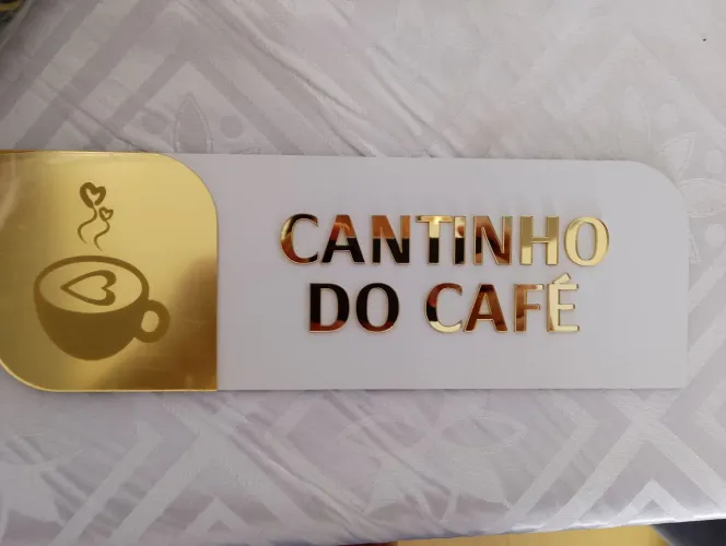 Placa Cantinho do Café