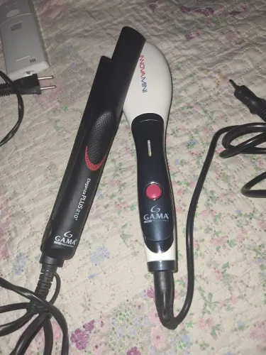 Vendo essa chapinha e essa escova secadora