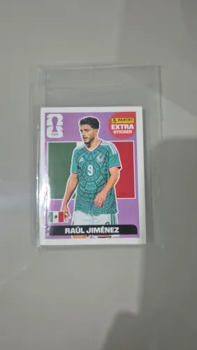 Figurinha Legend Raúl Jiménez Roxa Original 2026