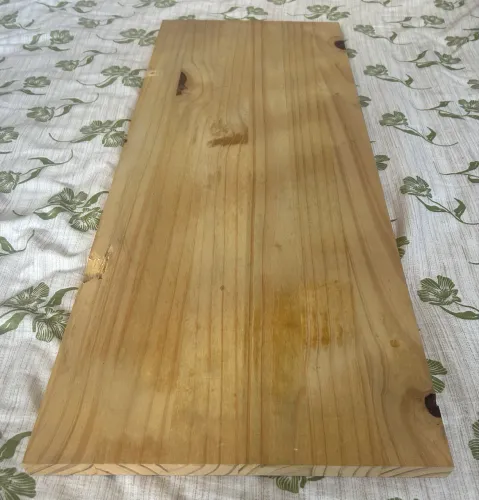 Prateleira de madeira 80 / 30,5 cm