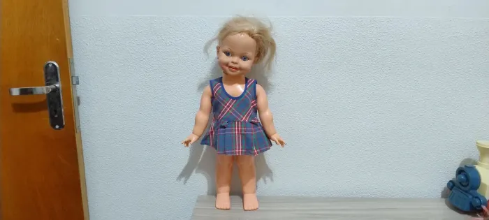 Boneca Antiga GuiGui estrela - anos 80 - 46 cm de altura