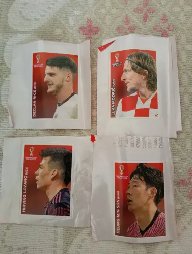Lote de figurinha da Coca Cola