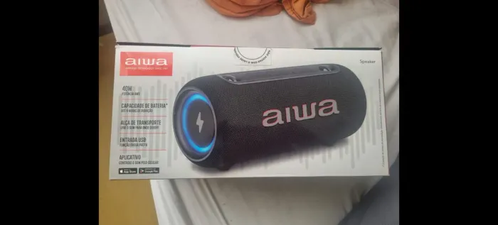 Caixa de som Bluetooth Aiwa 40w